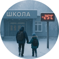 Какая температура для отмены уроков в 2025-2026?