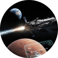 Сколько времени лететь до Марса от Земли?