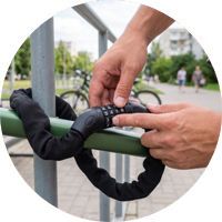 Изображение Как поменять и установить код на замке для велосипеда